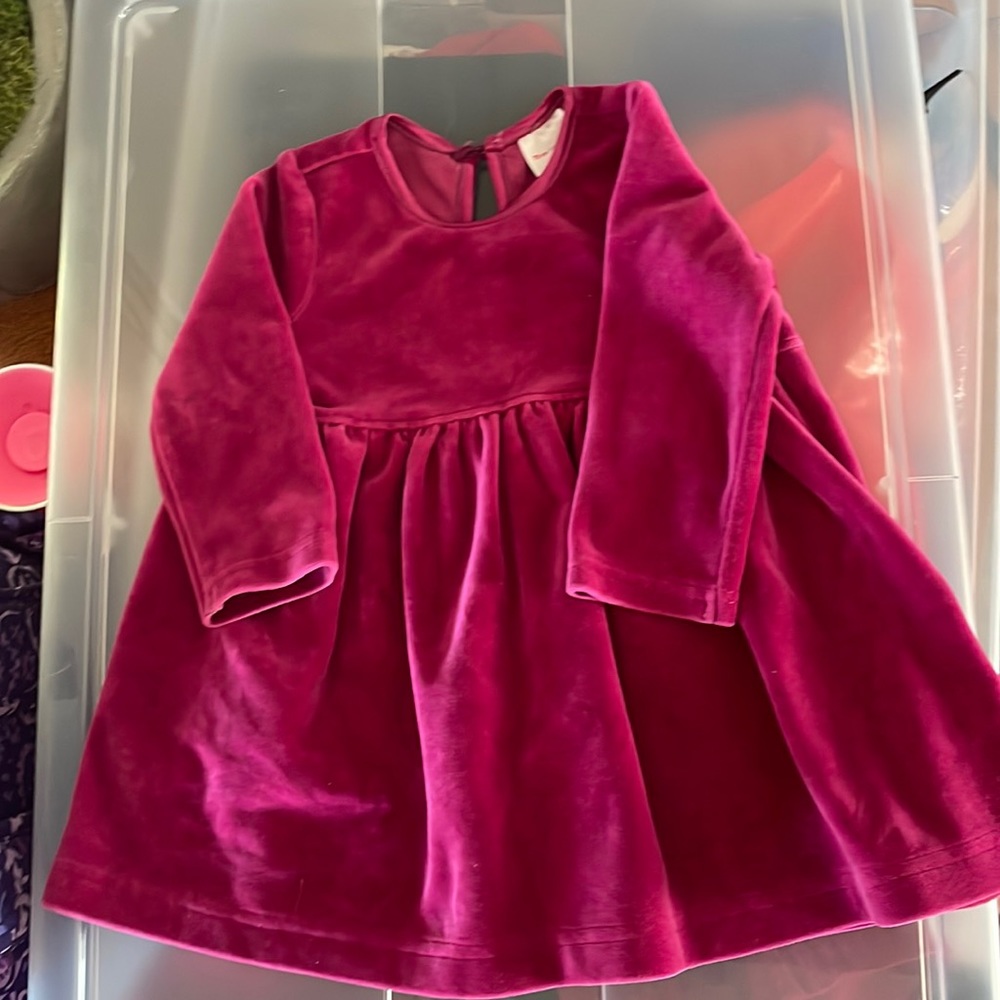 Hanna Andersson velvet dress
